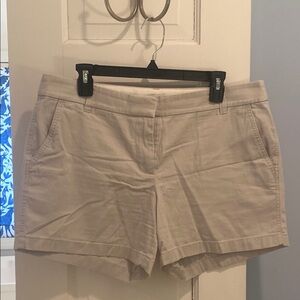 J.Crew factory khaki shorts, size 14